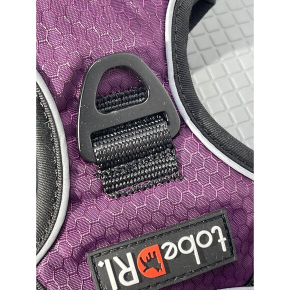 LobeRi No-Pull Dog Harness & Leash Set Medium Purple NEW! - Picture 4 of 11